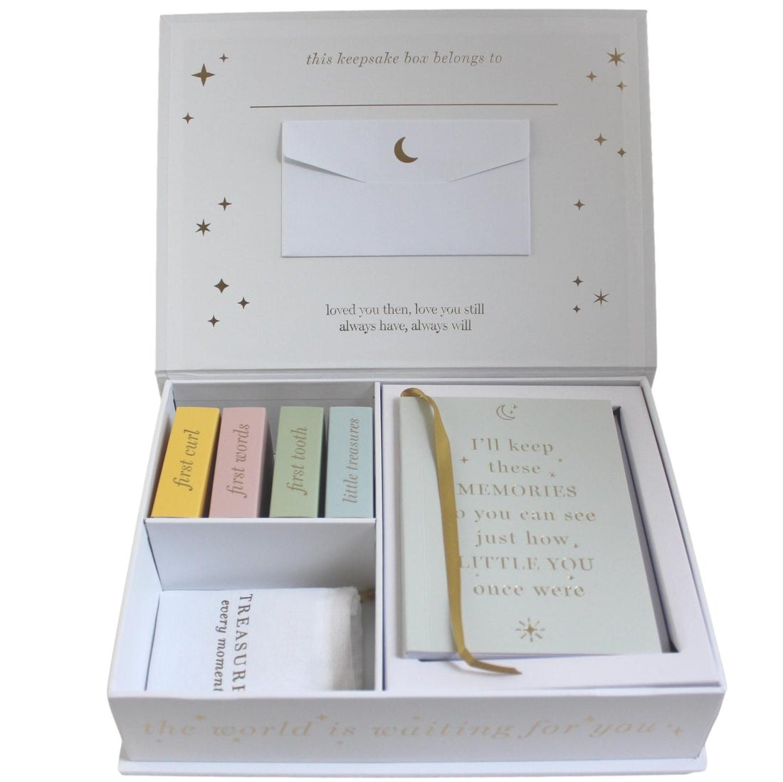 Bambino Keepsake Box - open