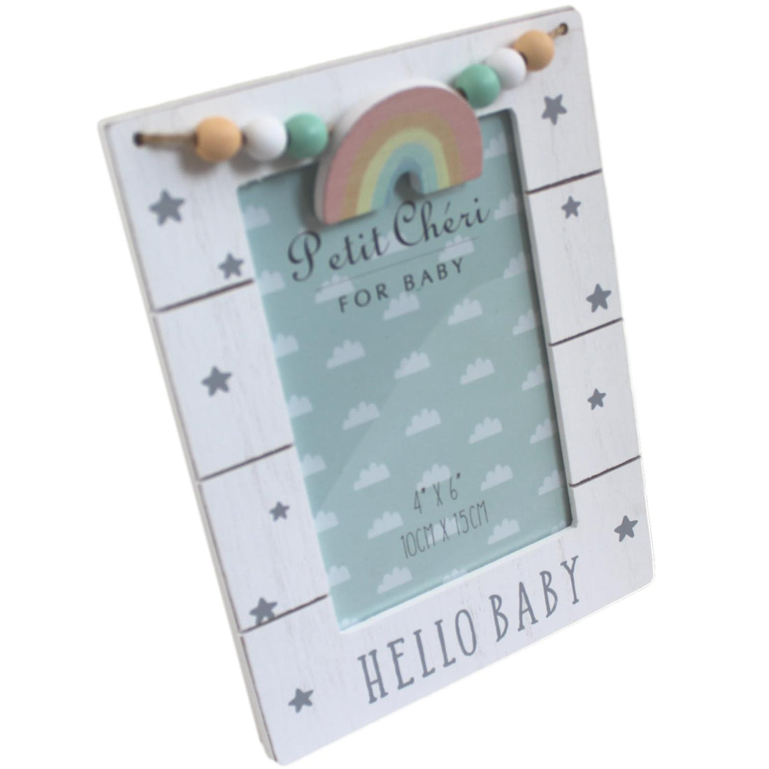 Hello Baby Petit Cheri Rainbow Photo Frame
