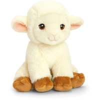 Keel lamb soft toy for baby, cuddly plush lamb newborn baby gift