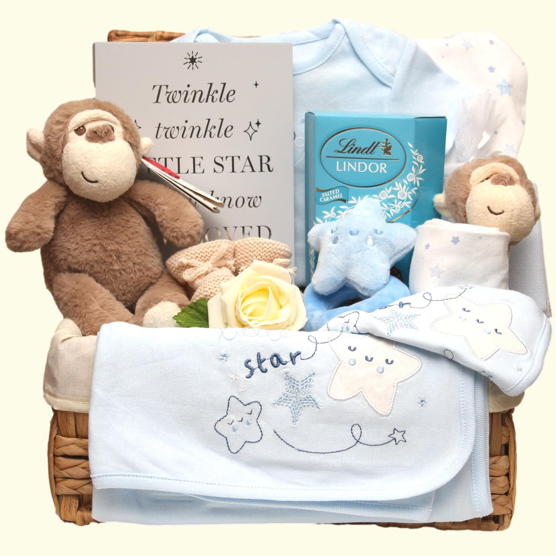 Marcel the monkey baby hamper