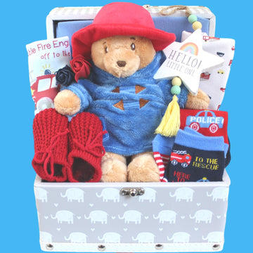 Paddington to the Rescue Baby Boy Gift Hamper Set
