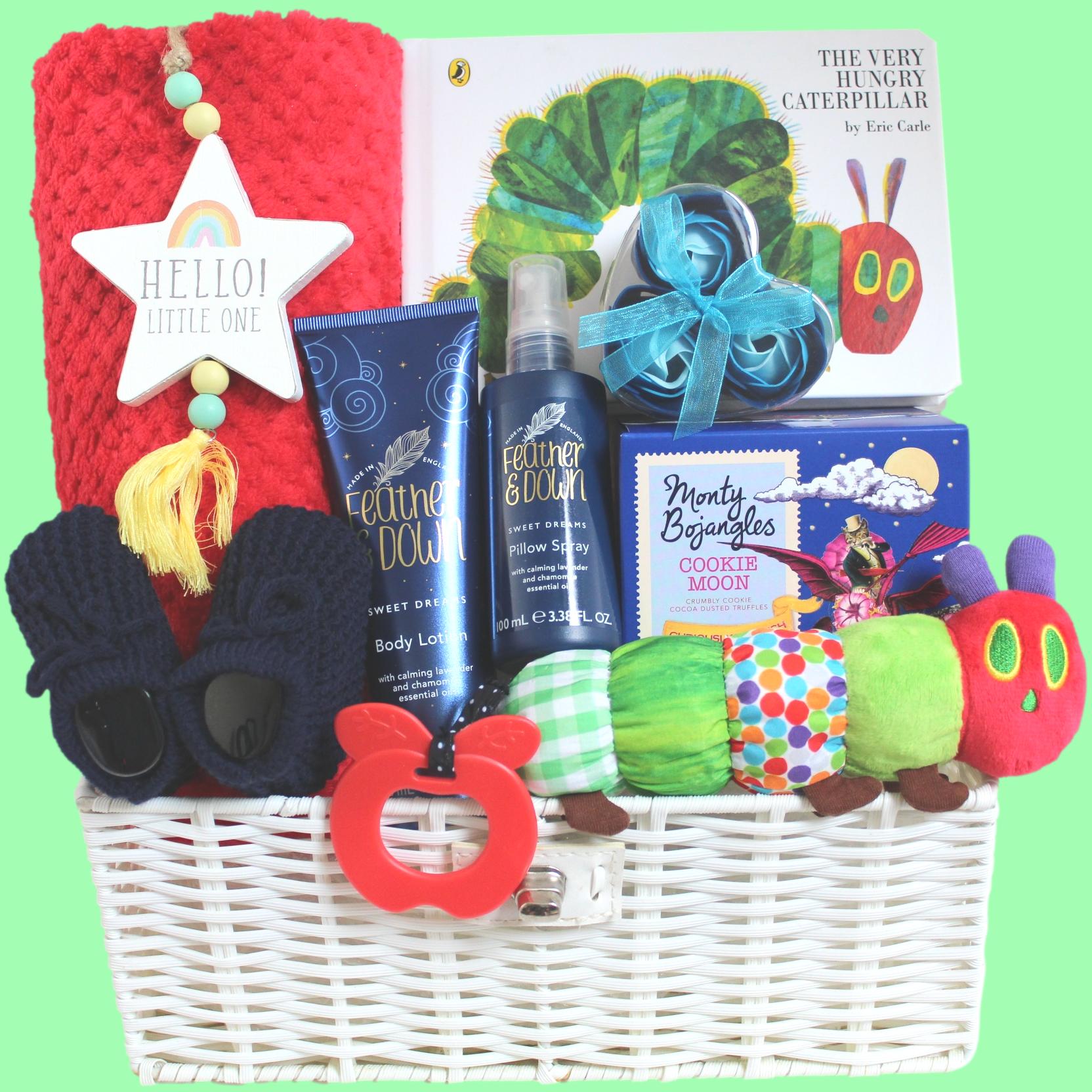 The Hungry Caterpillar Baby Boy and New Parents Pamper Hamper