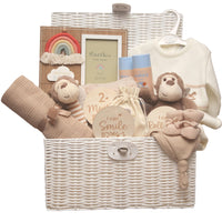 Unisex Monkey Baby Gift Hamper With Essentials