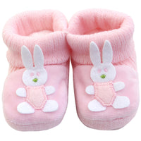 Baby Girl Bunny Booties