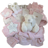 Bunny and Bear Deluxe Baby Girl Gift Hamper