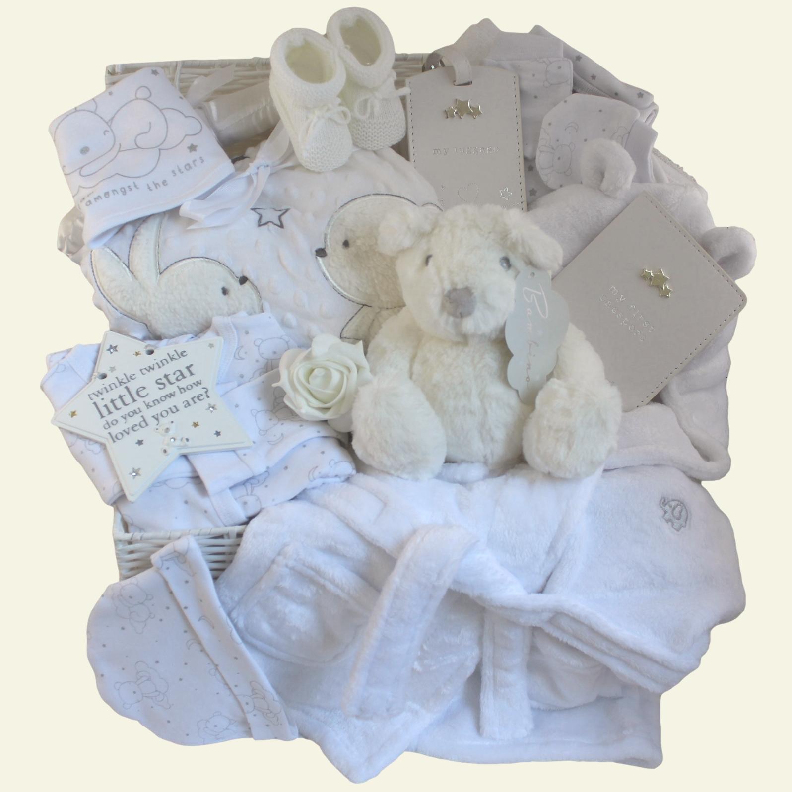 Bunny and Bear Deluxe Unisex Baby Gift Hamper – Unique Baby Gift