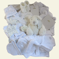 Bunny and Bear Deluxe Unisex Baby Gift Hamper