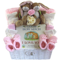 Guess How Much I Love You Baby Gift Hamper for Girl Twins