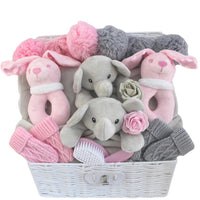Pompom Baby Gift Hamper for Twin Girls