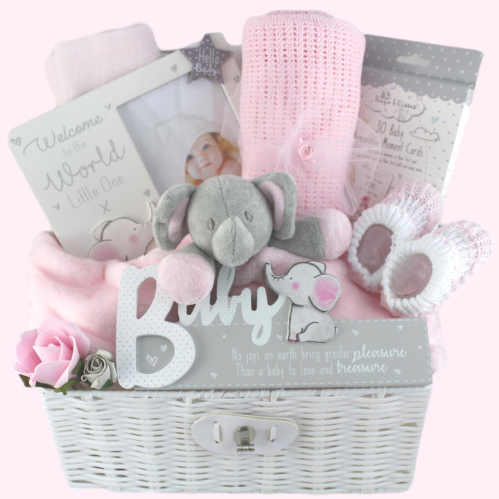 Baby Box Shop Newborn Baby Girl Gifts - 7 Baby Gifts Including Baby  Essentials for Newborn Girl Baby Girl Hamper Baby Shower Gifts Girl - New  Born Baby Gifts Girl Welcome Gifts