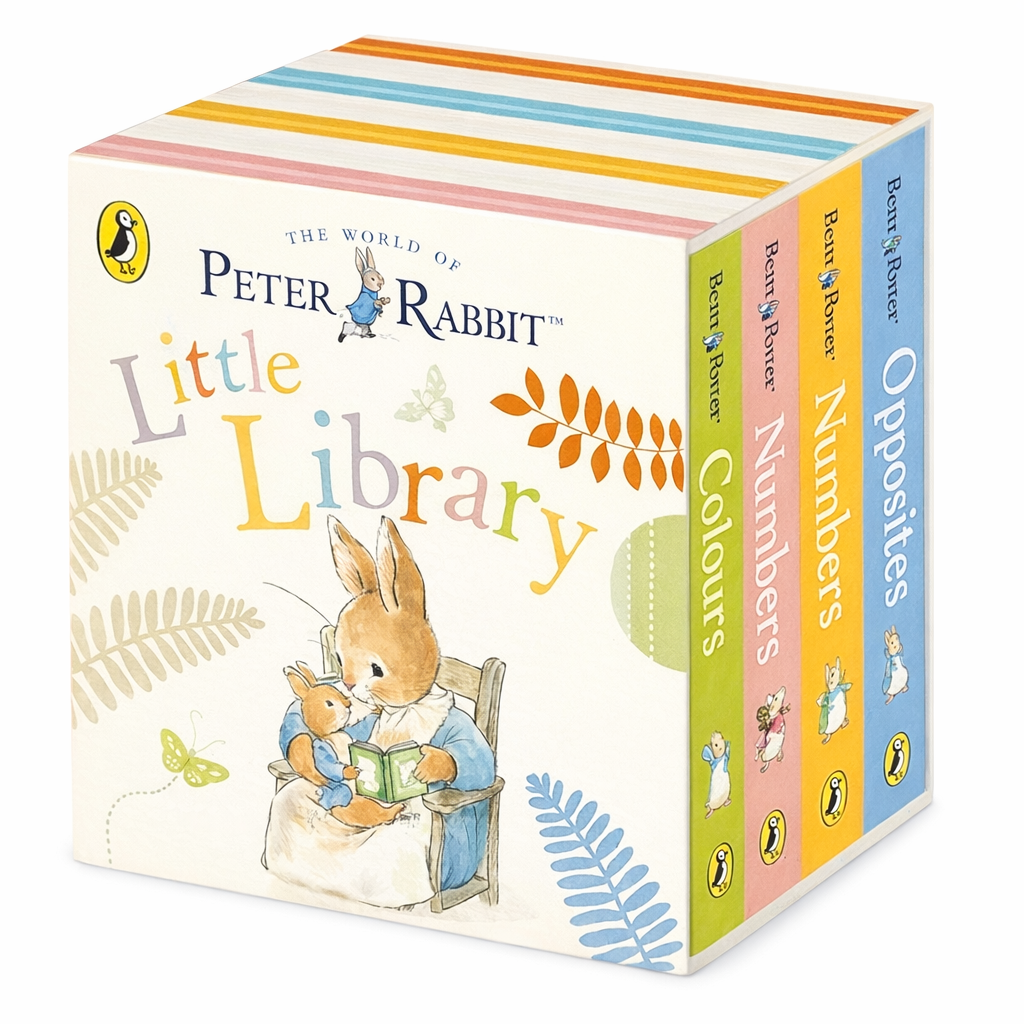 Set of four peter rabbit mini board books