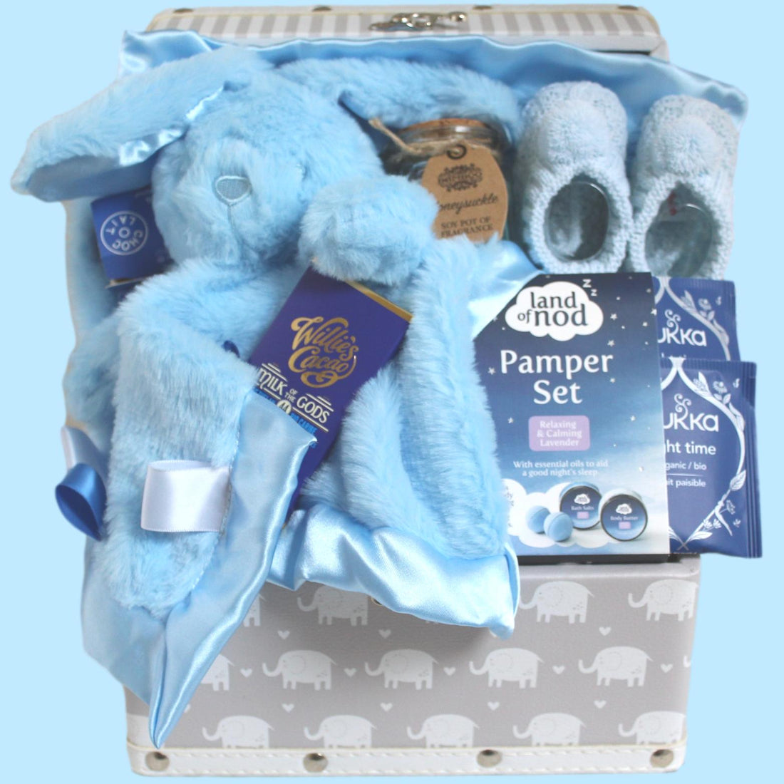 Baby Boy and Mummy Pamper Hamper - Bramble Bunny