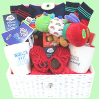 Baby Boy and New Parents Pamper Gift Hamper - Munchy the Caterpillar