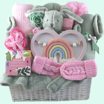 Baby Girl and New Mummy Pamper Hamper - Cuddle Time