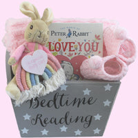 Baby Girl Gift Hamper My Bedtime Stories with Flopsy Bunny