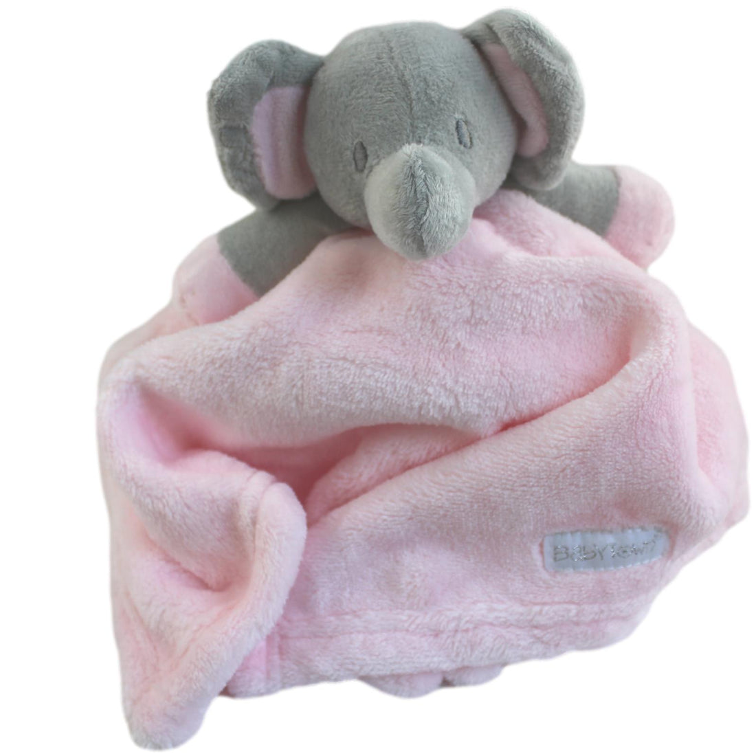 Baby Girl Elephant Teddy Comforter