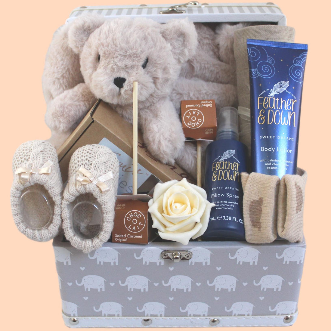 Buttons the Bear New Parents and Baby Unisex Pamper Hamper