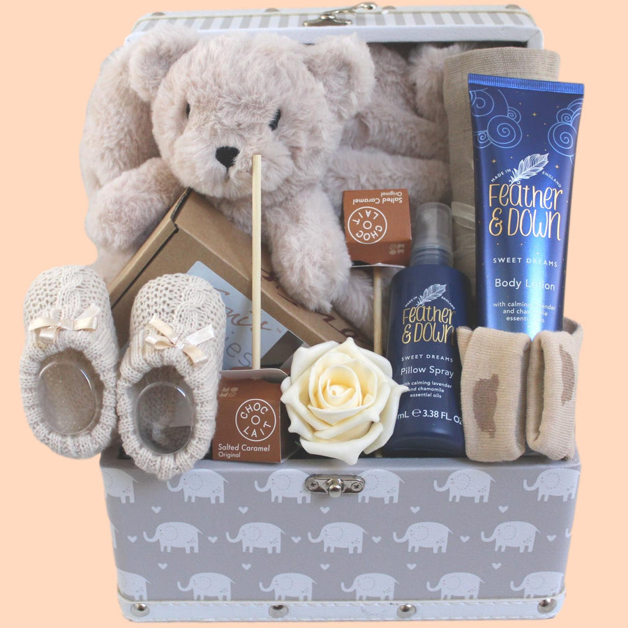 Buttons the Bear New Parents and Baby Unisex Pamper Hamper