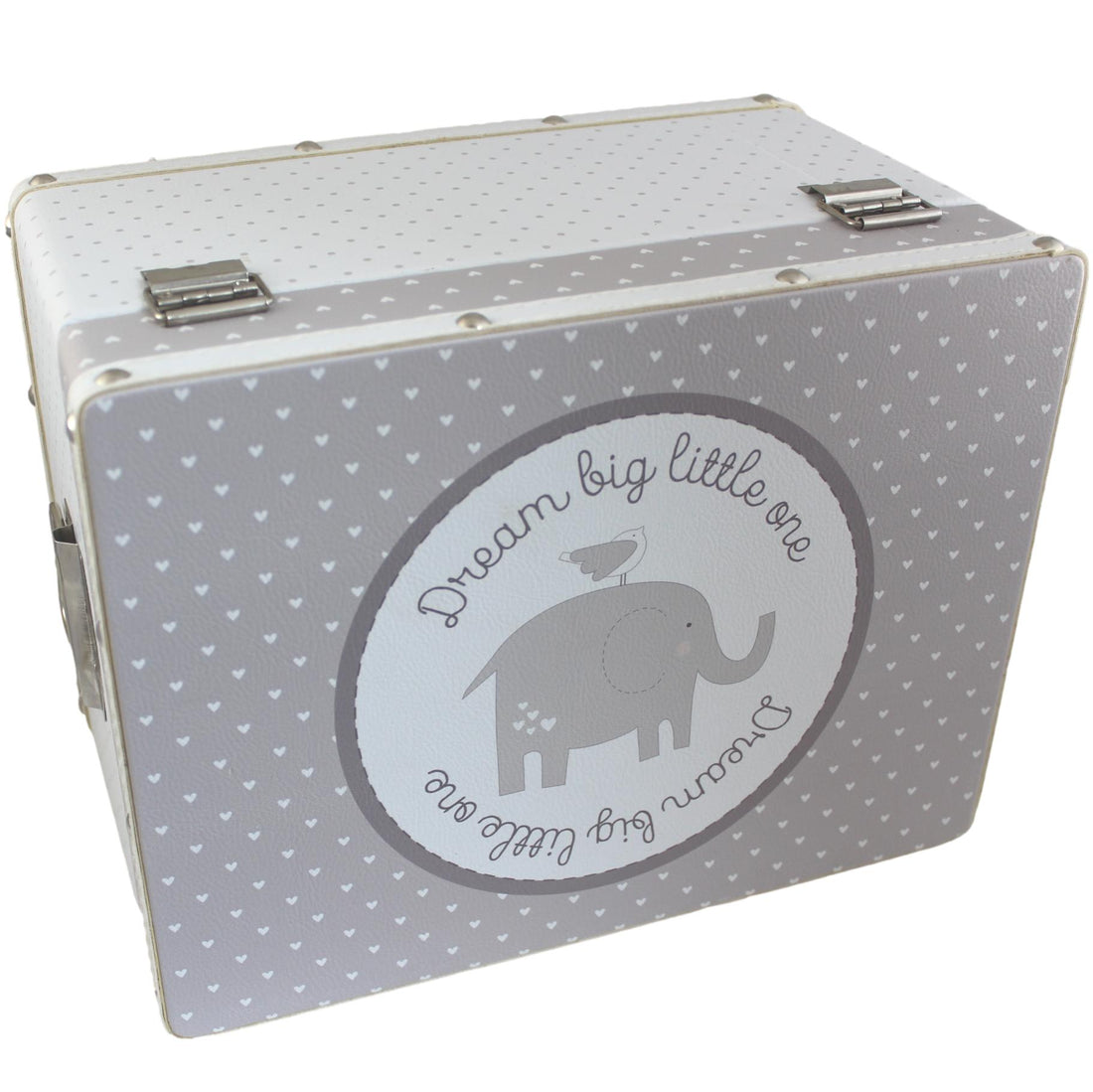 Dream Big Little One Large Wooden Nursery Storage Keepsake Box