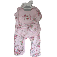 Floral Baby Girl Layette Set