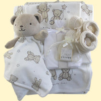 Hello Bear - Twelve Piece Unisex Baby Gift Hamper