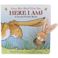 Here I Am Guess How Much I Love You Finger Puppet Book for Baby