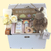 Mummy and Baby Girl Luxury Pamper Hamper with Little Blob the Bunny