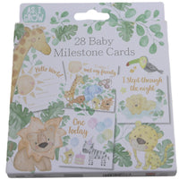 Neutral Set of Baby Milestone Cards