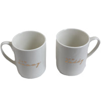 New Mummy and New Daddy China Mugs