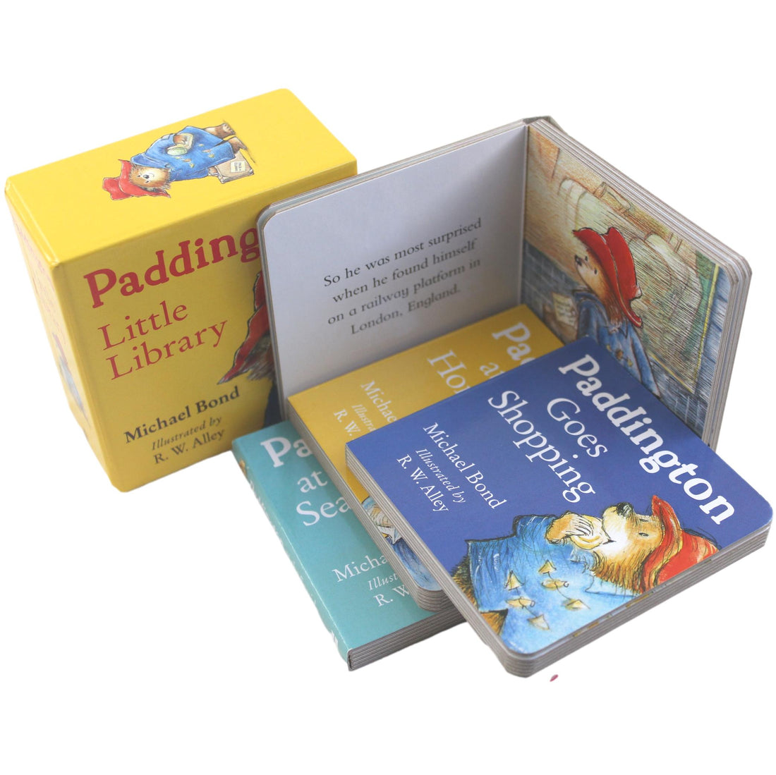 Paddington Set of Four Board Story Books