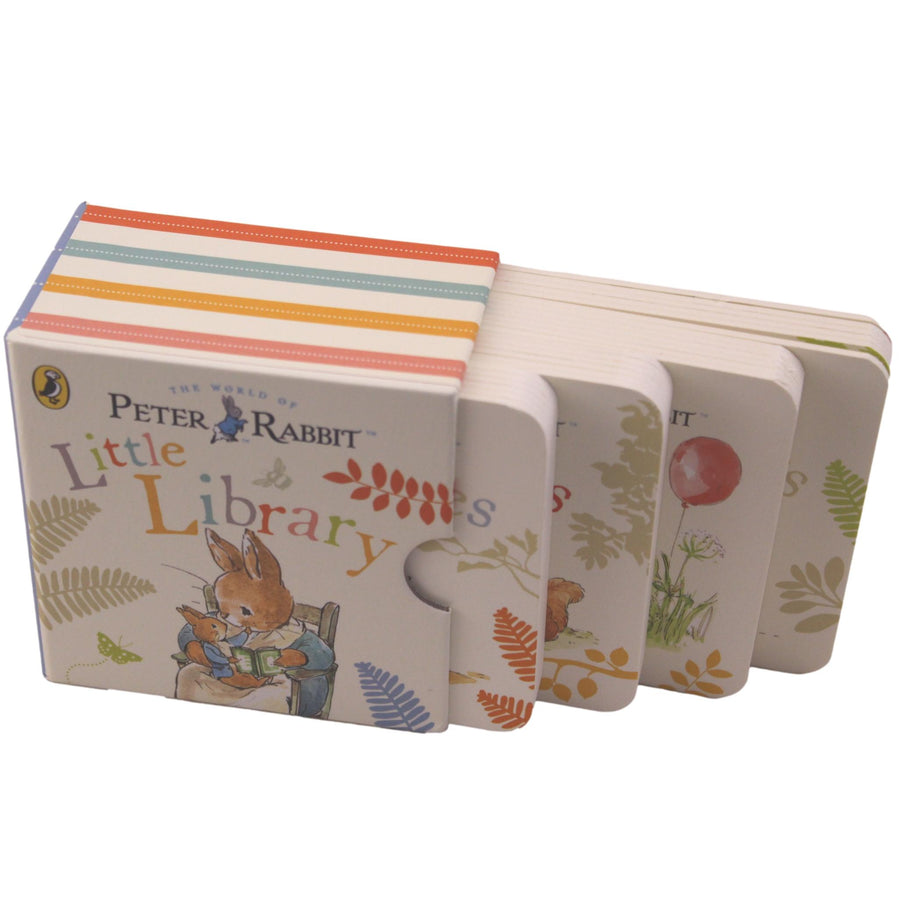 Peter Rabbit Board Books for a Baby Little Library Gift Set