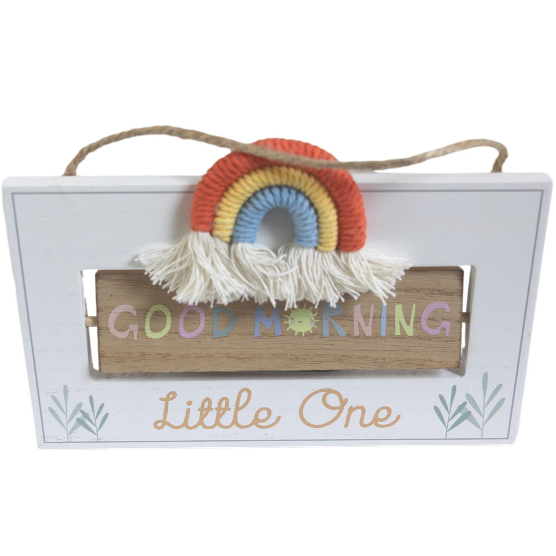 Petit Cheri Good Morning Baby Nursery Plaque