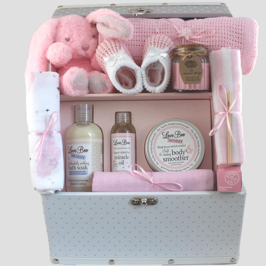 Pink and Perfect Baby Girl and Mummy Pamper Hamperer