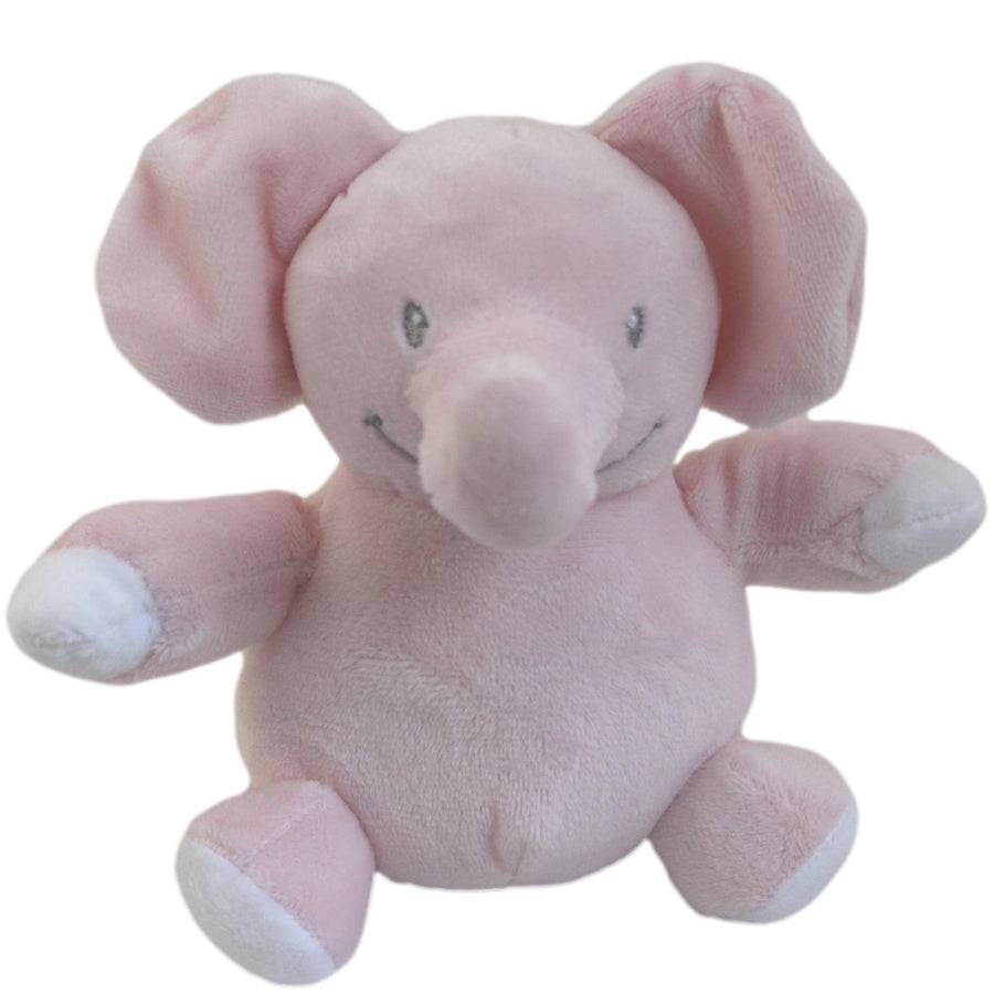 Pink Elephant Teddy Eco