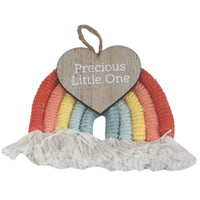 Precious Little One Macrame Rainbow Nursery Hanger