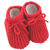 Red Baby Booties