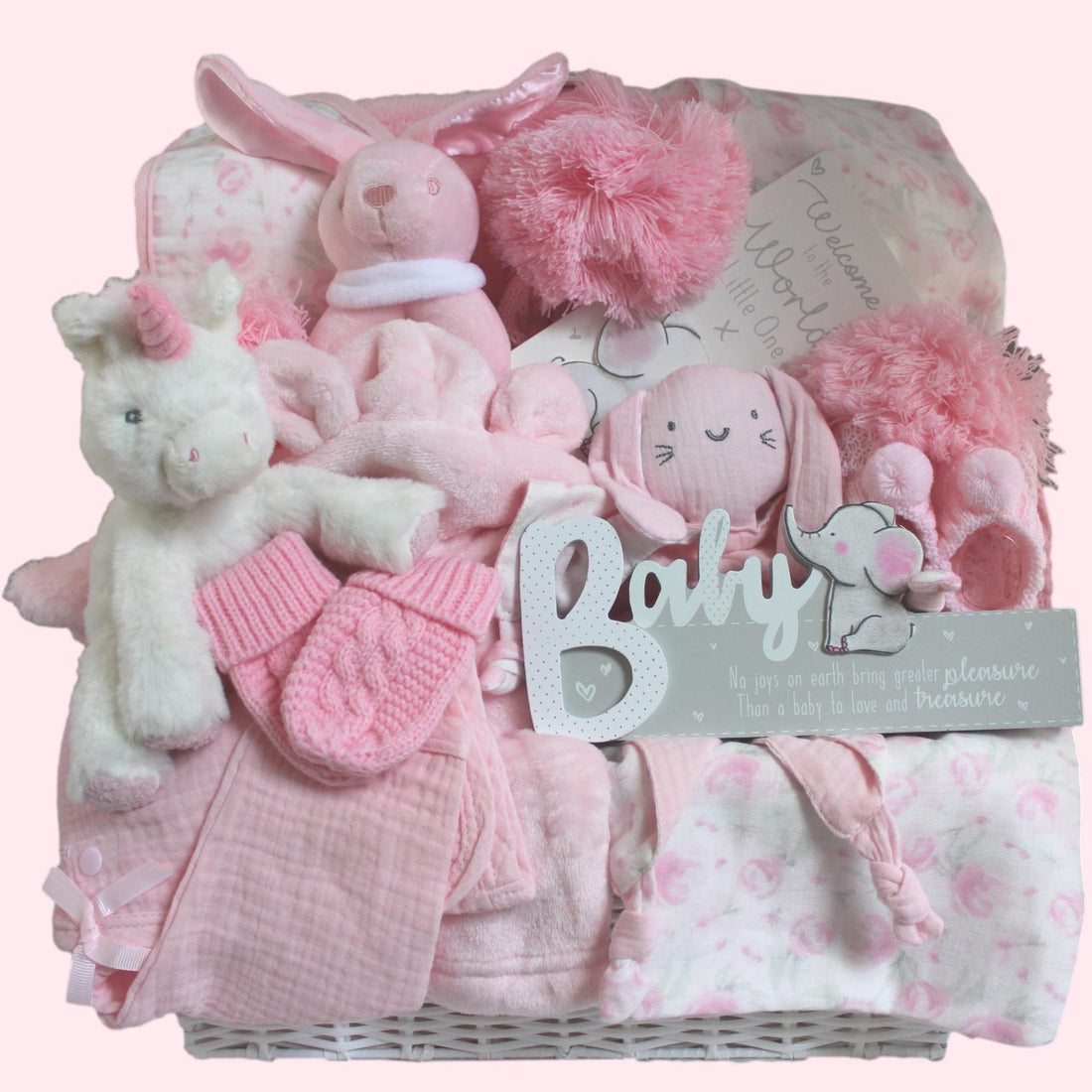 Rosebud Deluxe Baby Girl Gift Hamper