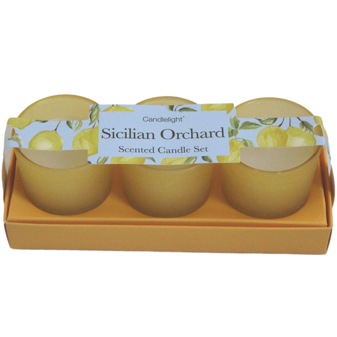 Sicillian Orchard Candles Gift Set