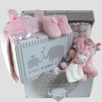 Special Arrival Luxury Baby Girl Keepsake Gift Box Set