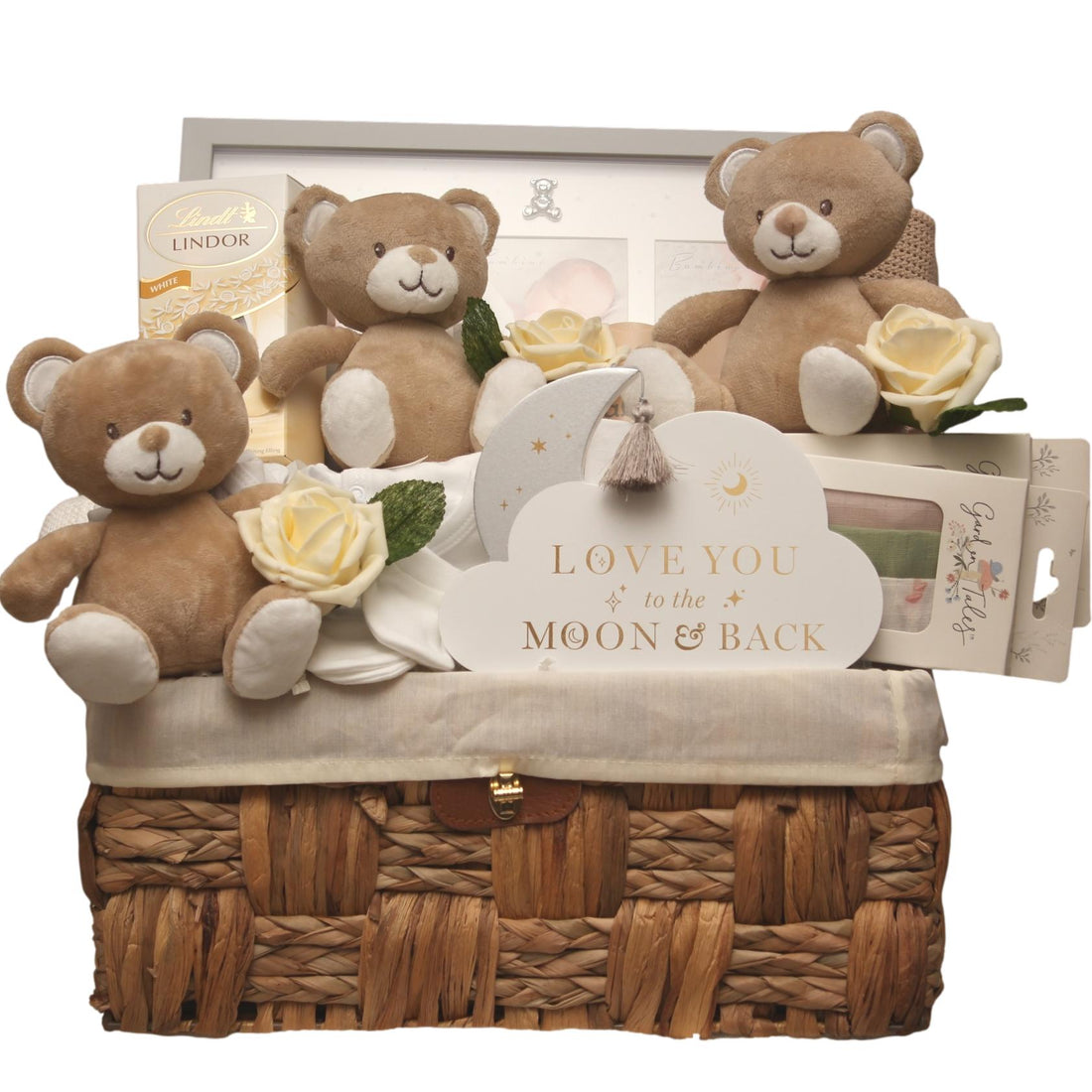 Triplet Hamper With All The Baby Essentials and a Gift For The Parents