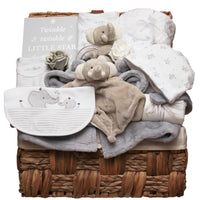 Unisex Baby Gift Hamper Filled With Baby Essentials
