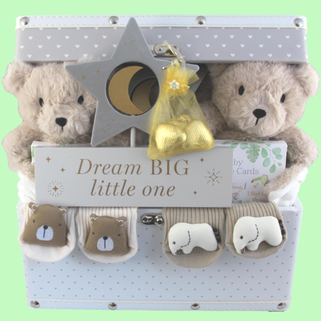 Unisex Gift Hamper for Baby Twins - Wish upon a Star