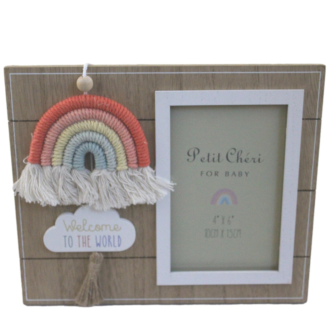 Unisex Macrame Photo Frame