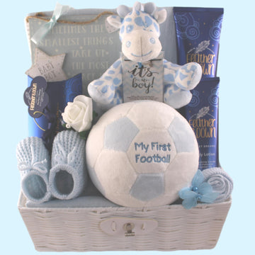 My First Football Mummy and Baby Boy Gift Hamper