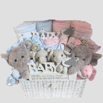 Bambino Deluxe Baby Gift Hamper for Boy and Girl Twins