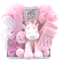 Bobbles Packed Keepsake Box for a Baby Girl