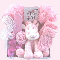 Bobbles Packed Keepsake Box for a Baby Girl