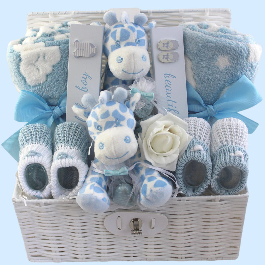 Personalised Grey 'Sweet Baby' Gift Hamper - Heavensent Baby Gifts