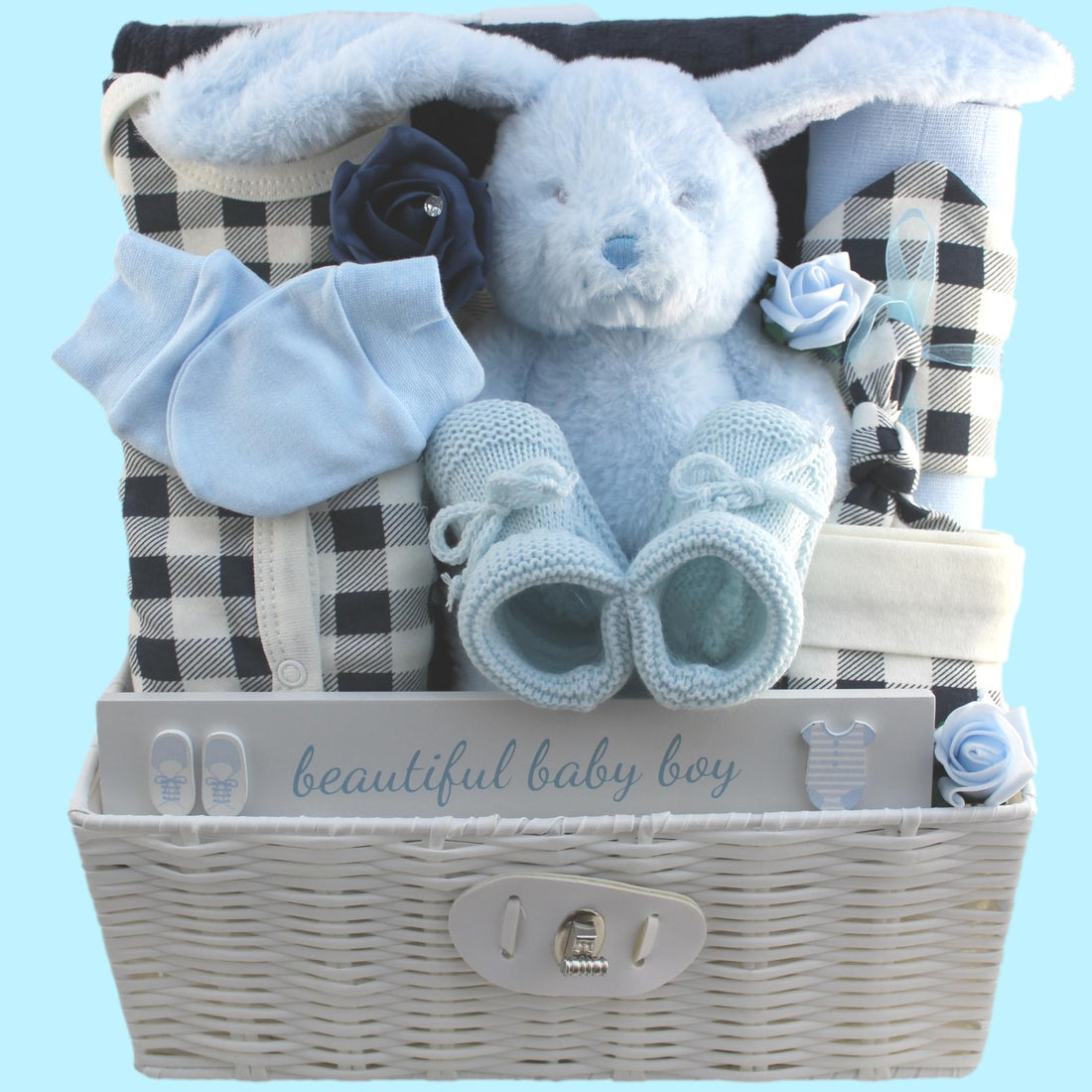 Floppy the Bunny Baby Boy Gift Hamper