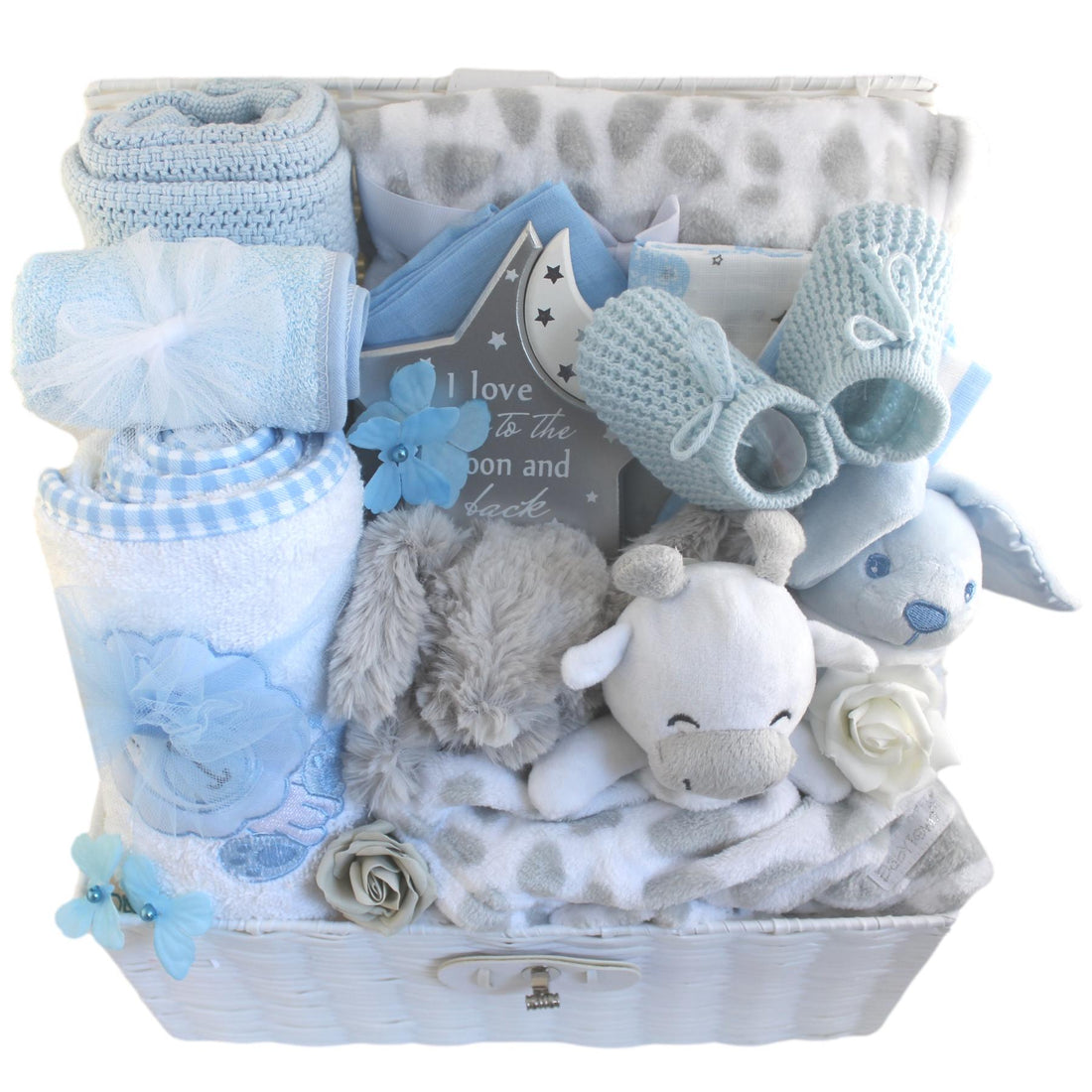 Giggles and Tickles Baby Boy Gift Hamper Top